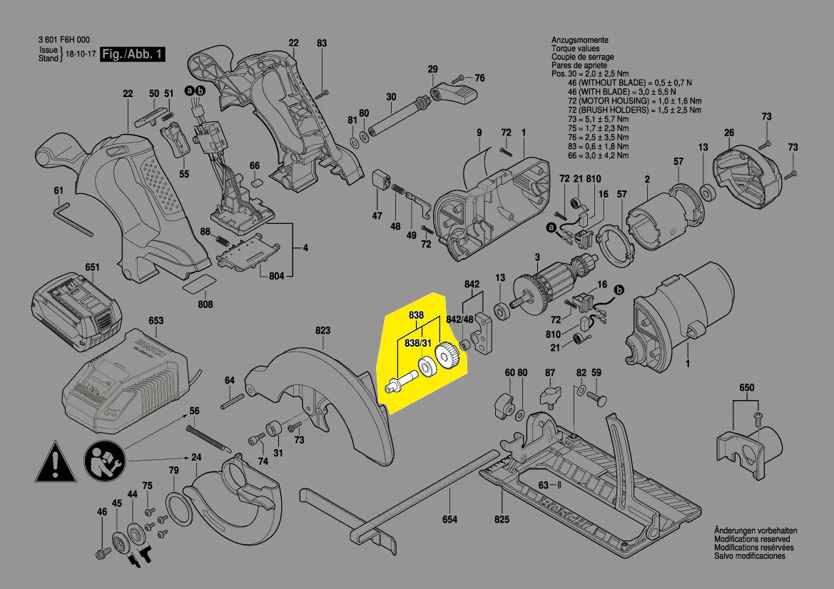 Arbre de transmission réf. 2 610 000 765 Bosch